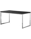 Pangea Home Frank Desk Black In Black