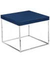 Pangea Home Fred Side Table In Blue