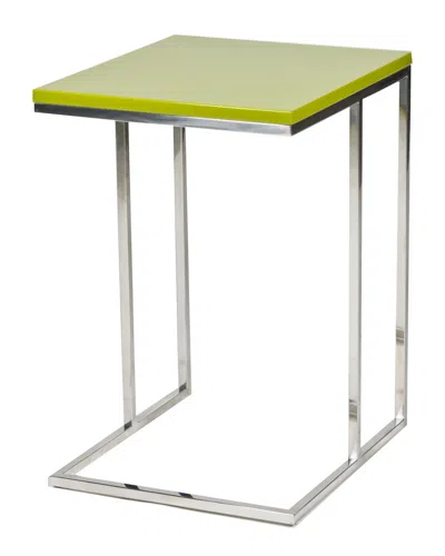 Pangea Home Fred Tray Table In Green