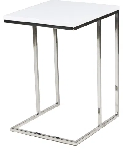 Pangea Home Fred Tray Table In White