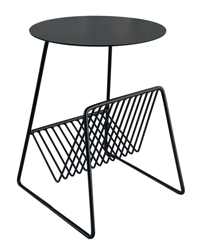 Pangea Home Gazette Magazine Table In Black