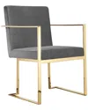 Pangea Gold Dexter Arm Chair