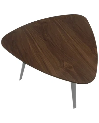 Pangea Home Hall Accent Table In Brown