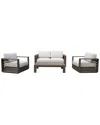 Pangea Home Harbor 4pc Sofa Set In Beige