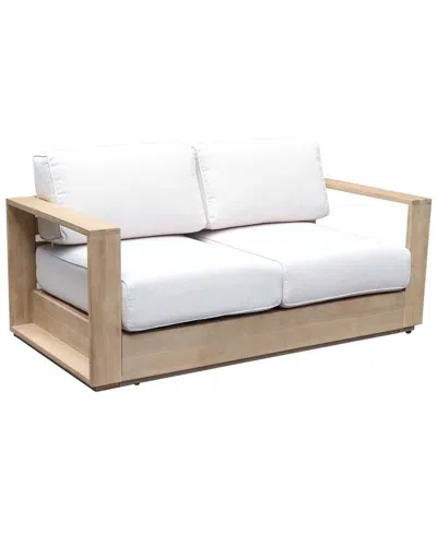 Pangea Home Harbor Sofa In White