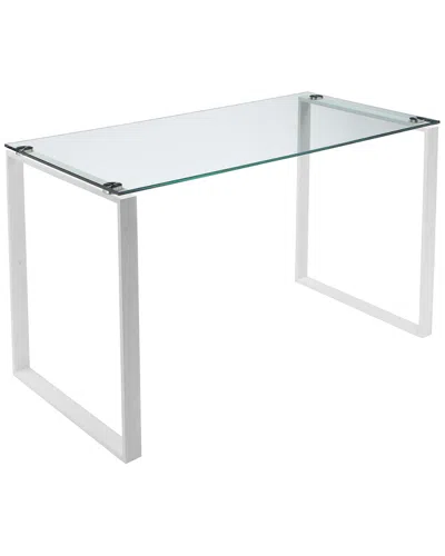 Pangea Home Helen Desk In Transparent
