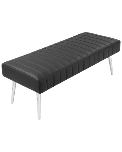 Pangea Home Hilda Bench In Black