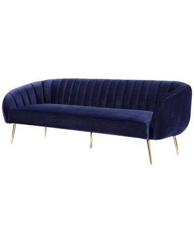 Pangea Home Hilda Sofa In Blue