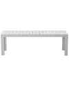 Pangea Home Indoor/outdoor Breeze Bench In White