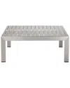 Pangea Home Cloud Coffee Table In Gray