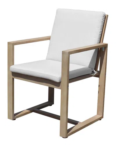 Pangea Home Indoor/outdoor Harbor Dining Chair In Nude