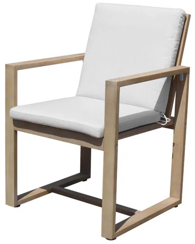 Pangea Home Harbor Dining Chair In Beige