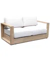 Pangea Home Indoor/outdoor Harbor Sofa In Neutral