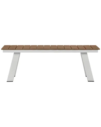 Pangea Home Indoor/outdoor Jack Bench In Brown