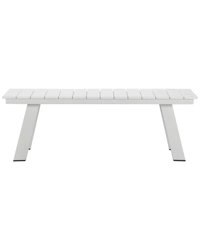 Pangea Home Indoor/outdoor Jack Bench In White
