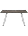 Pangea Home Indoor/outdoor Jack Dining Table In Grey