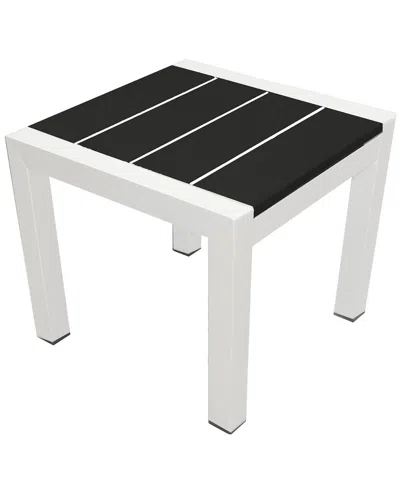 Pangea Home Indoor/outdoor Joseph Side Table In White