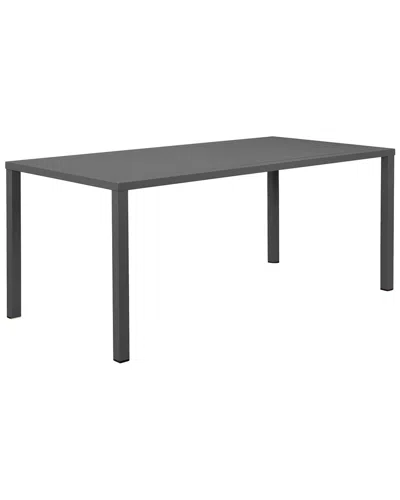 Pangea Home Indoor/outdoor Miami Dining Table In Grey