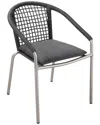 Pangea Home Set Of 6 Chelsea Dining Chairs In Grey