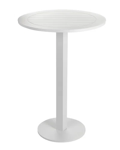 Pangea Home Indoor/outdoor Sunset Bar Table In White