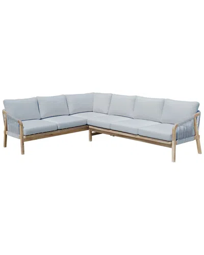 Pangea Home Lola 2pc Outdoor Sectional In Blue