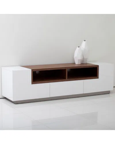 Pangea Home Matrix Short Buffet In White