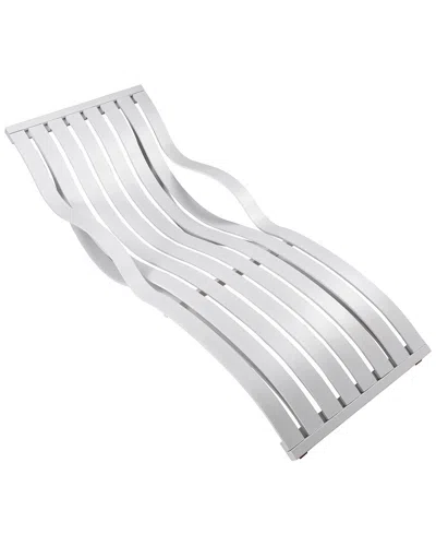 Pangea Home Palma Outdoor Lounger In Gray
