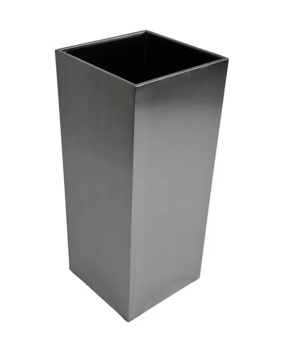 Pangea Home Polly Short Planter In Gray