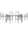 Pangea Home Roy 7pc Dining Set