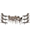 Pangea Home Royal 13pc Patio Set