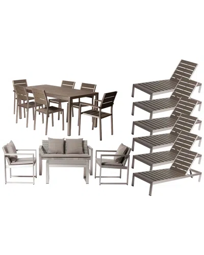 Pangea Home Royal 17pc Patio Set