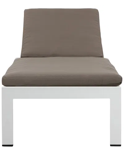 Pangea Home Sally Lounger In Brown