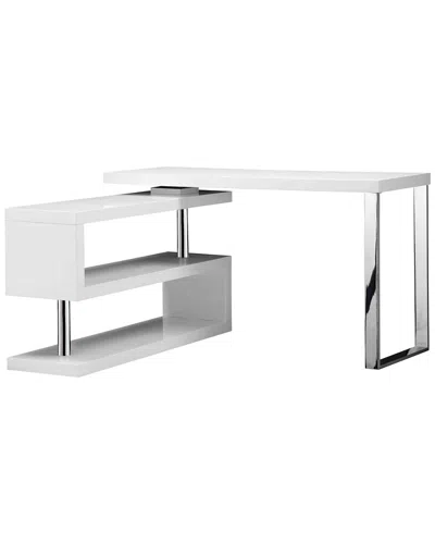 Pangea Home Santoni Multi-position Desk In White