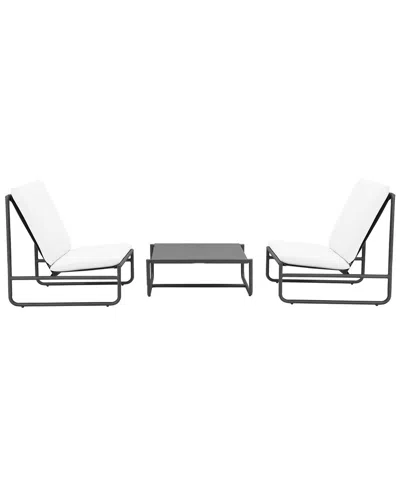 Pangea Home Sean 3pc Outdoor Set In Gray