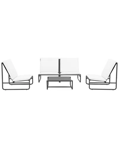 Pangea Home Sean 5pc Sofa Set In Black