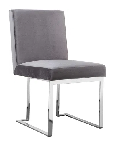 Pangea Home Set Of 2 Dexter Side Chairs In Gray