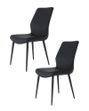 PANGEA HOME PANGEA HOME SET OF 2 LAUREL DINING CHAIRS