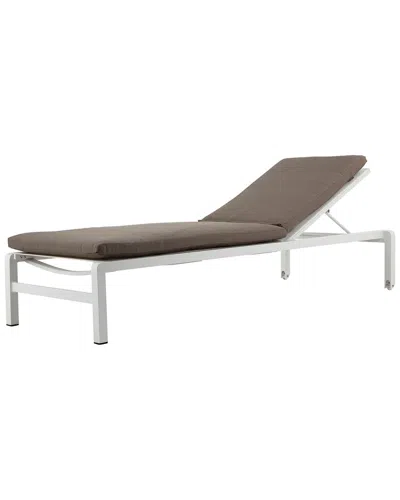 Pangea Home Set Of 2 Olly Outdoor Loungers In Gray