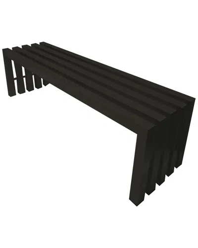 Pangea Home Vlad Bench In Black