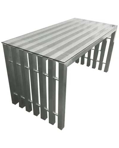 Pangea Home Vlad Desk In Gray