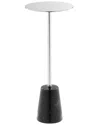 Pangea Home Winston Side Table In Black