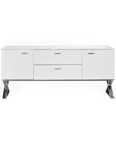 Pangea Home X-leg Buffet In White