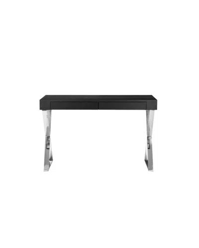 Pangea Home X-leg Desk In Black