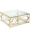 Pangea Home Z-edward Square Coffee Table