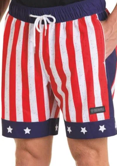 Panhandle Americana Short In Multi Stripe