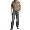 Panhandle Mens Pistol Stackable Bootcut Jeans In Dark Vintage In Multi