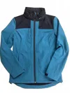 Panhandle Women's Performance Softshell Jacket In Teal/black