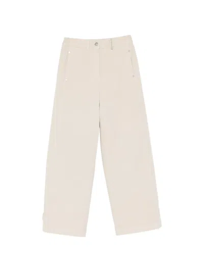 Panicale Buttoned Jeans In Neutral