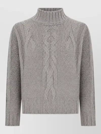 Panicale Cashmere Blend Jumper In Gray