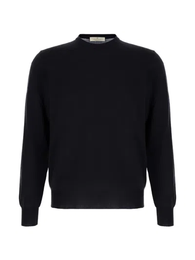 Panicale Cotton Sweater In Black